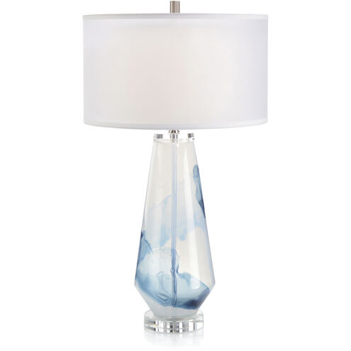 Leah Blue Table Lamp Portable Light
