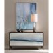 Leah Gold Table Lamp Portable Light, Hand-Blown