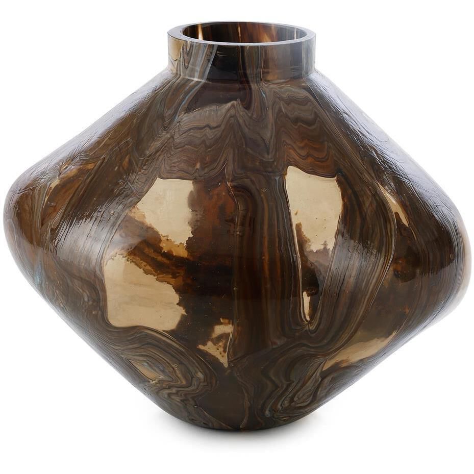 Organic Swirls 12 X 10.5 inch Vase