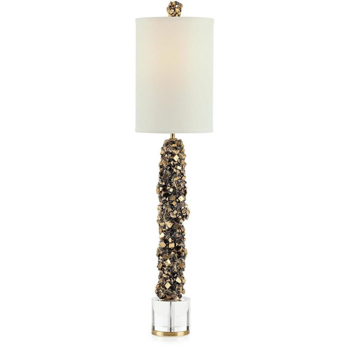 Druse 40.5 inch Gold Floor Lamp Portable Light