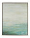 As the Water Flows Aged Silver Leaf Wall Art, Hand Textured, Hand Finished