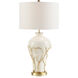 Leah White Table Lamp Portable Light
