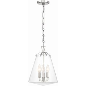 Voss 3 Light 11.00 inch Mini Chandelier
