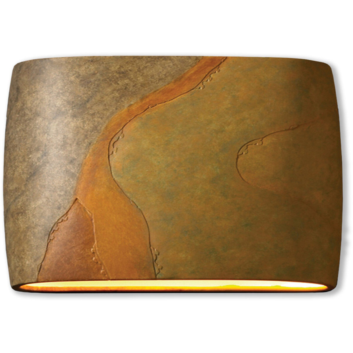 Ambiance Collection LED 10 inch Verde Patina Outdoor Wall Sconce