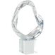 Prismatic Loop 15.25 X 9.5 inch Sculpture, Small
