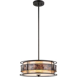 Tremont 3 Light 18 inch Tiffany Bronze Chandelier Ceiling Light