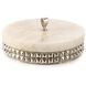 Studded Fragrance Display Polished Nickel Tray