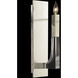 Acrylic 1 Light Acrylic And Nickel Wall Sconce Wall Light