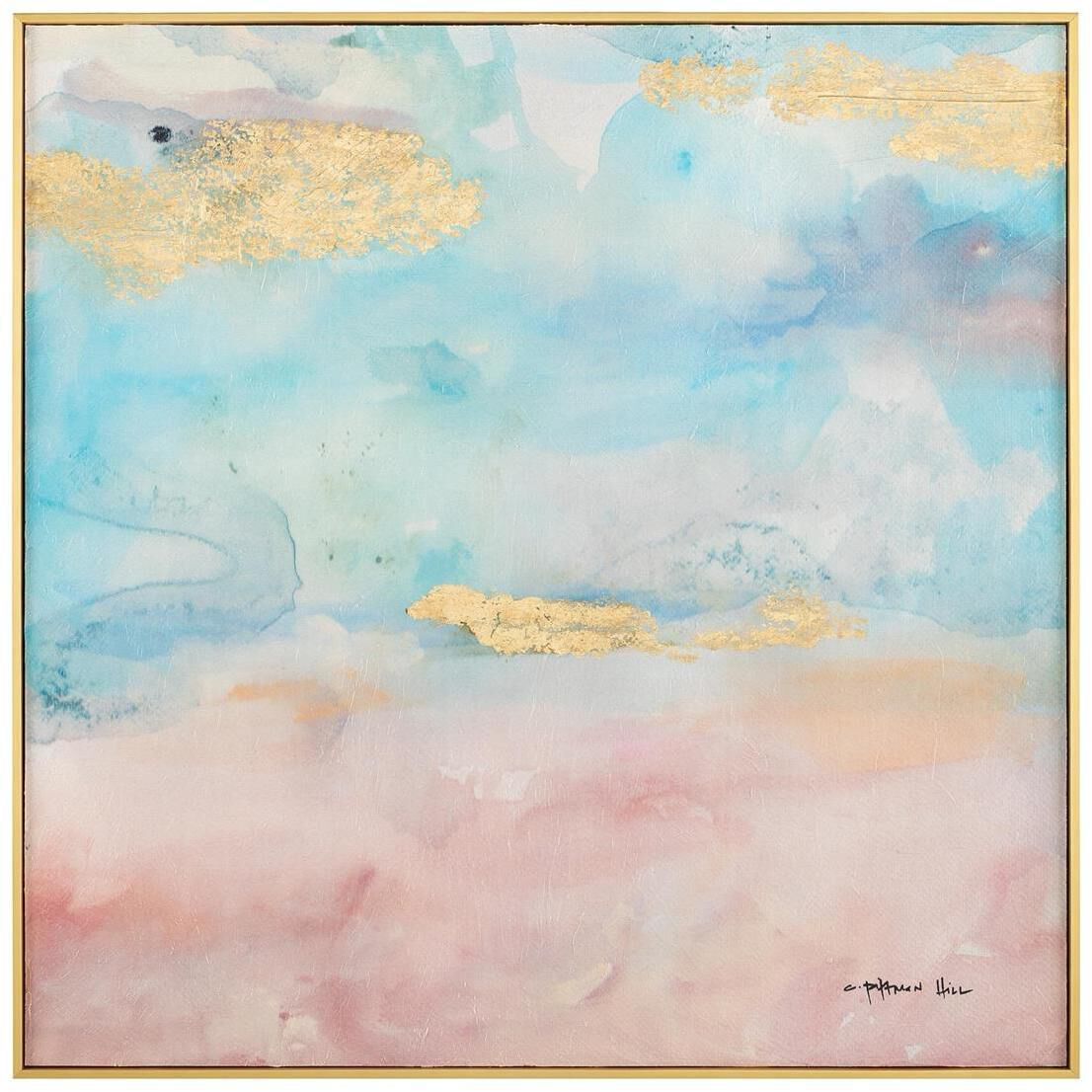 Carrie Pitman's Liquid Sunset 37.12 X 37.12 inch Giclee in II