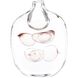 Rose Bubbles 11.5 X 8.5 inch Vase, Small