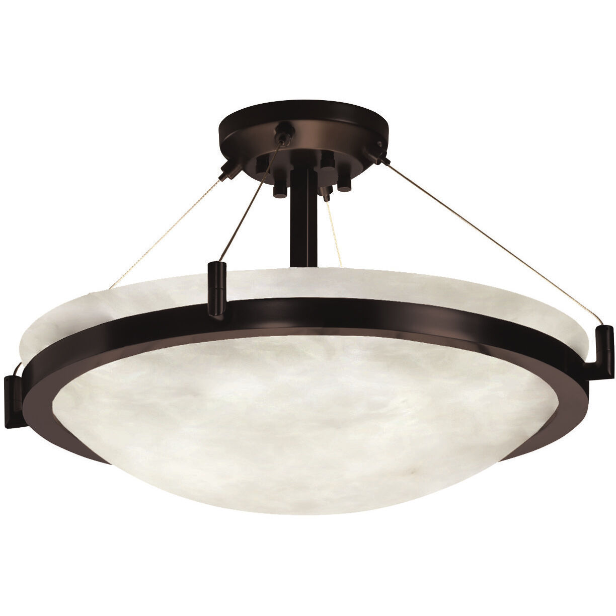 Clouds 6 Light 39.00 inch Semi-Flush Mount