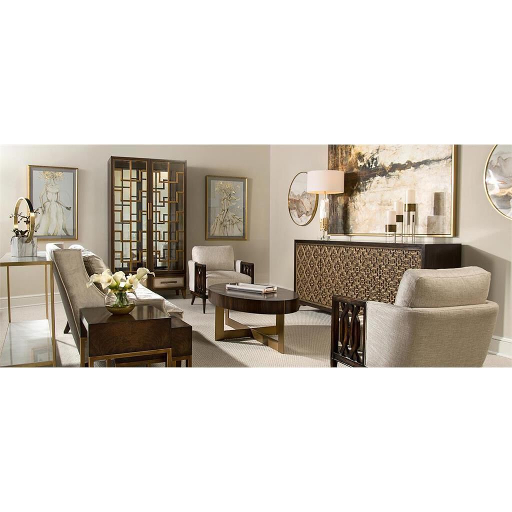 Zana Brown Gold Wall Art