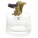 Brass Squirrel 6 X 5 inch Jar in II