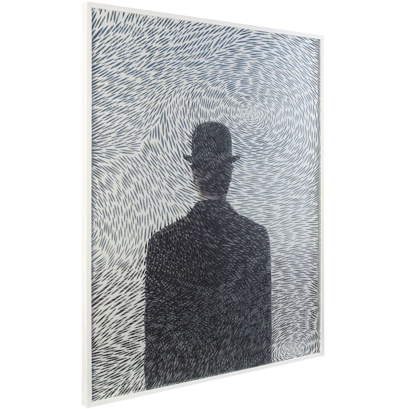 Tony Fey's Dreaming in Monochrome 58.25 X 46.5 inch Figurative Art