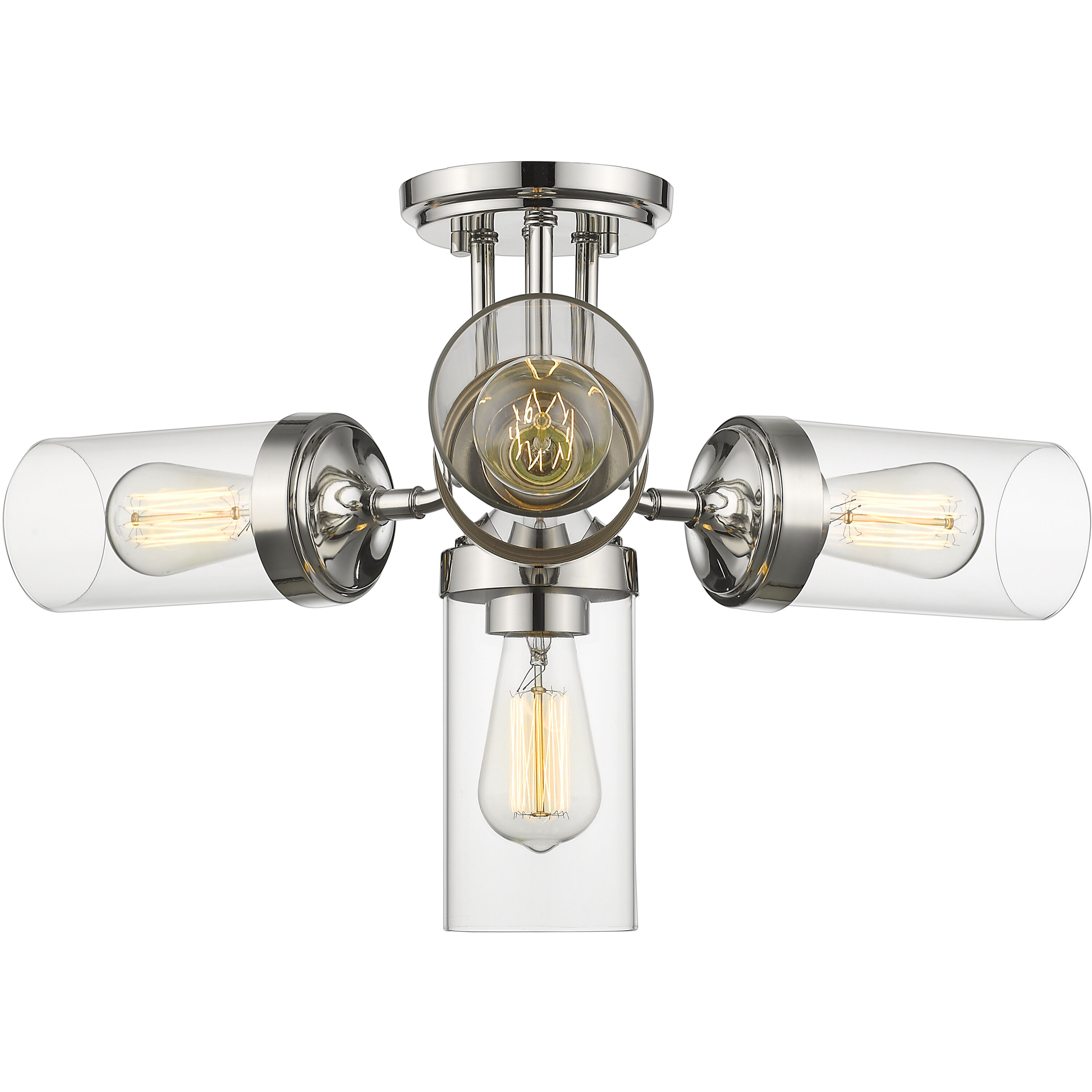 Calliope 4 Light 22.50 inch Semi-Flush Mount