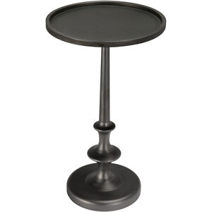 Terni 20 X 12 inch Matte Black Side Table