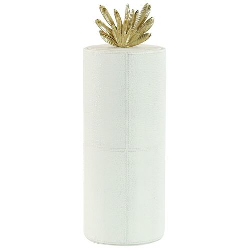 Bianca Cylinder 6.25 X 6.25 inch Box, Large