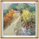 Liu Mengzhou's 33 X 33 inch Landscape Art