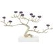 Crystal Canopy 33.5 X 18.75 inch Sculpture, on Marble Base