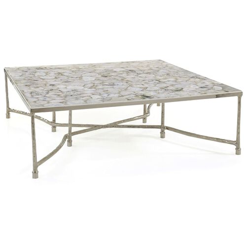 Artigas 51.5 X 51.5 inch Nickel Cocktail Table