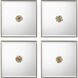 Constellation Wall Mirror, Set of 4