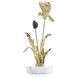 Stone Garden 18.25 X 9.25 inch Sculpture, on Marble Base, II