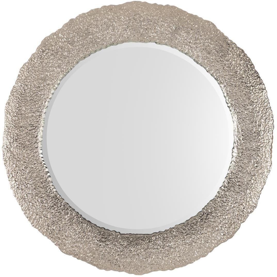 Round Arroyo 48 X 48 inch Silver Mirror