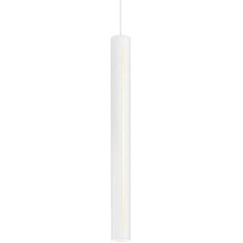 Linea LED 1.9 inch White Pendant Ceiling Light, Cylinder