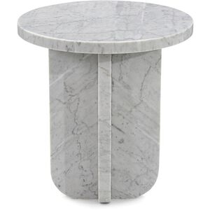 Marble 23 X 21 inch Hand Carved Martini Table