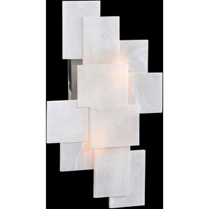 Leah Stone with Alabaster Wall Sconce Wall Light
