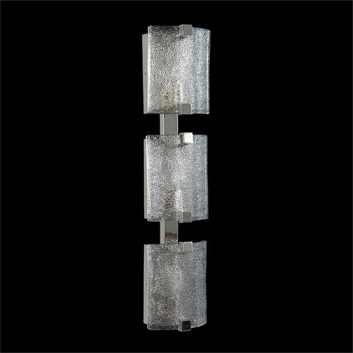 Claritas 3 Light 6.25 inch Polished Nickel Wall Sconce Wall Light