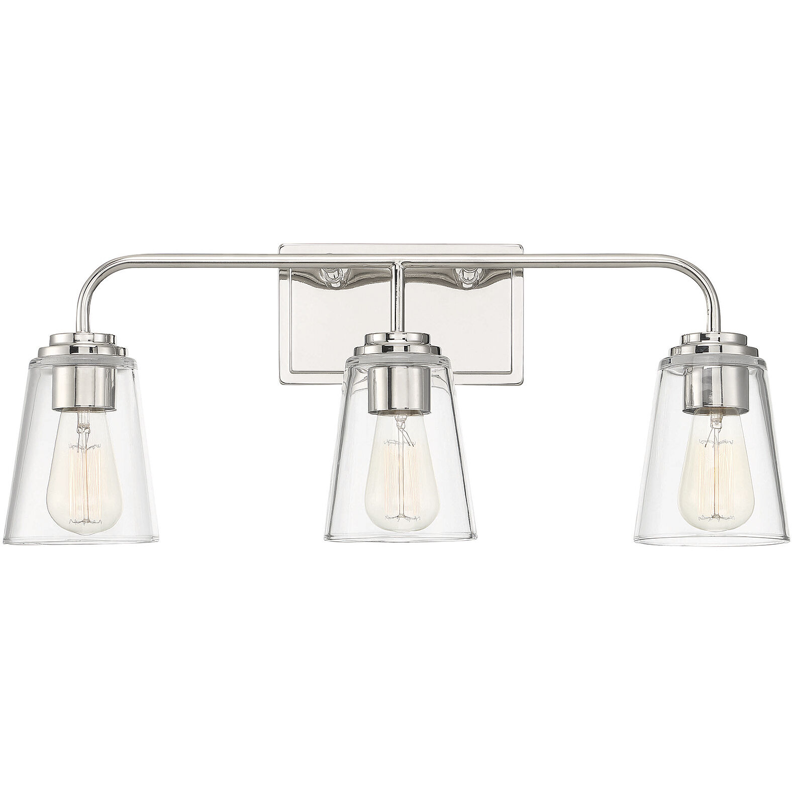 Transitional 3 Light 24.00 inch Bathroom Vanity Light