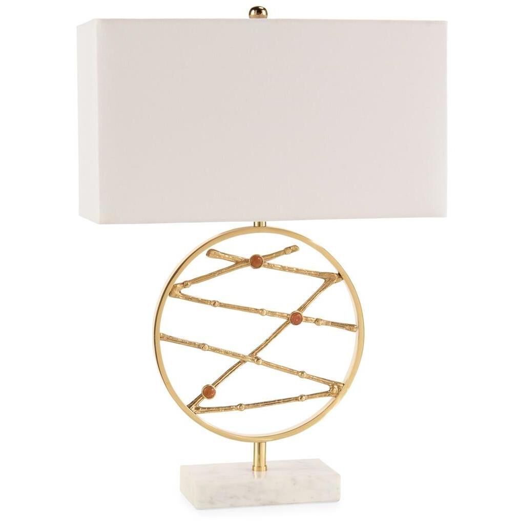 Leah Gold Table Lamp Portable Light