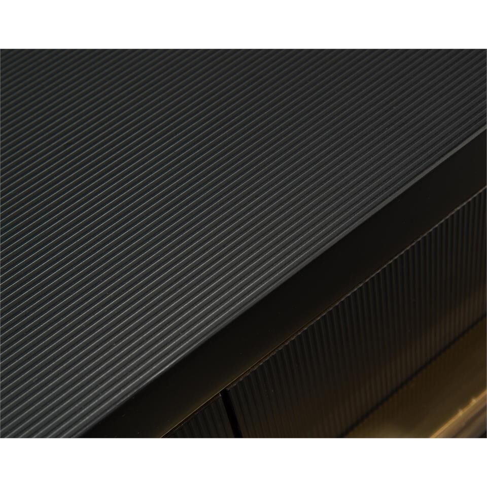 Midnight 67 inch Linia Black Console Table