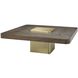 Plateau 48.25 X 48.25 inch Gold Cocktail Table