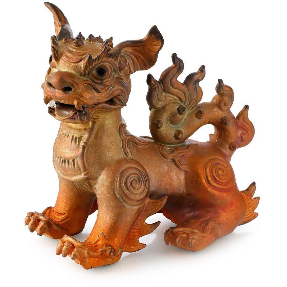 Guardian Dragon 13 X 12 inch Sculpture, Small