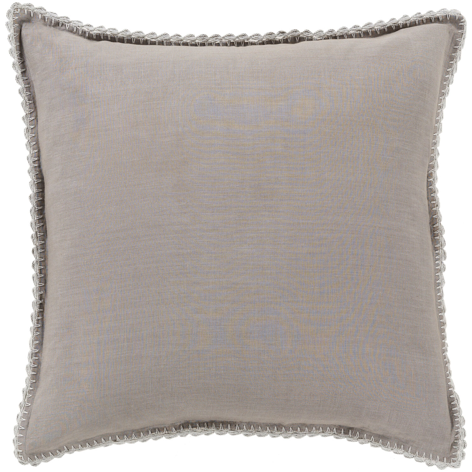 Thatcher 26 X 26 inch Grey Euro Sham