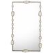 Abbellire 48.25 X 29.5 inch Silver Mirror