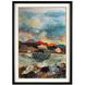 Abbe Kalman's Mountain Hue I Gold Leaf Giclees 