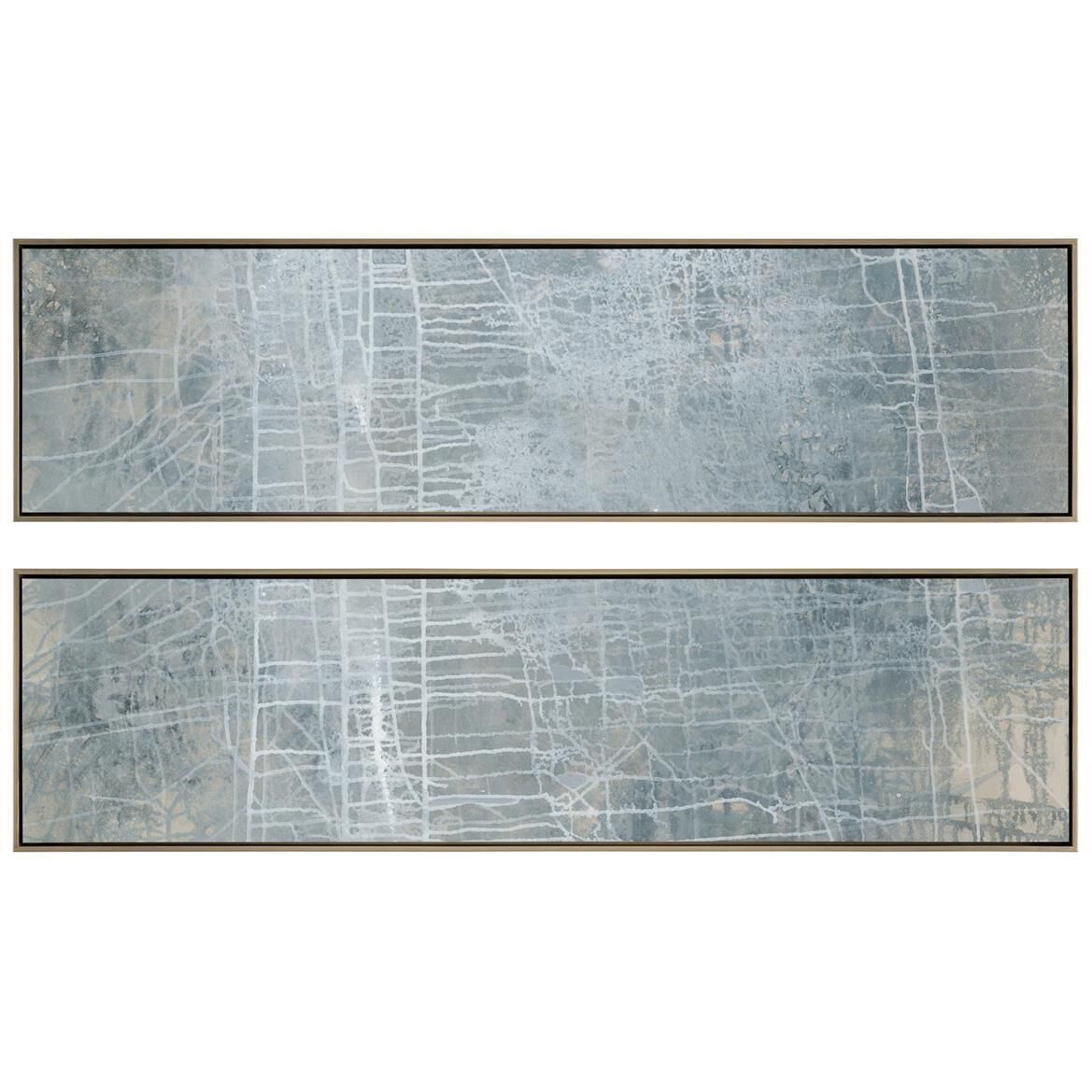 Debra Ferrari's Unfolding 61.12 X 16.12 inch Giclee, No. 1-2, Set of 2