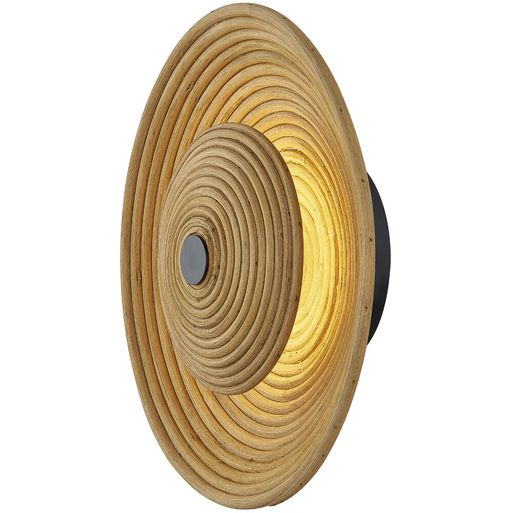 Rattan Wall Light