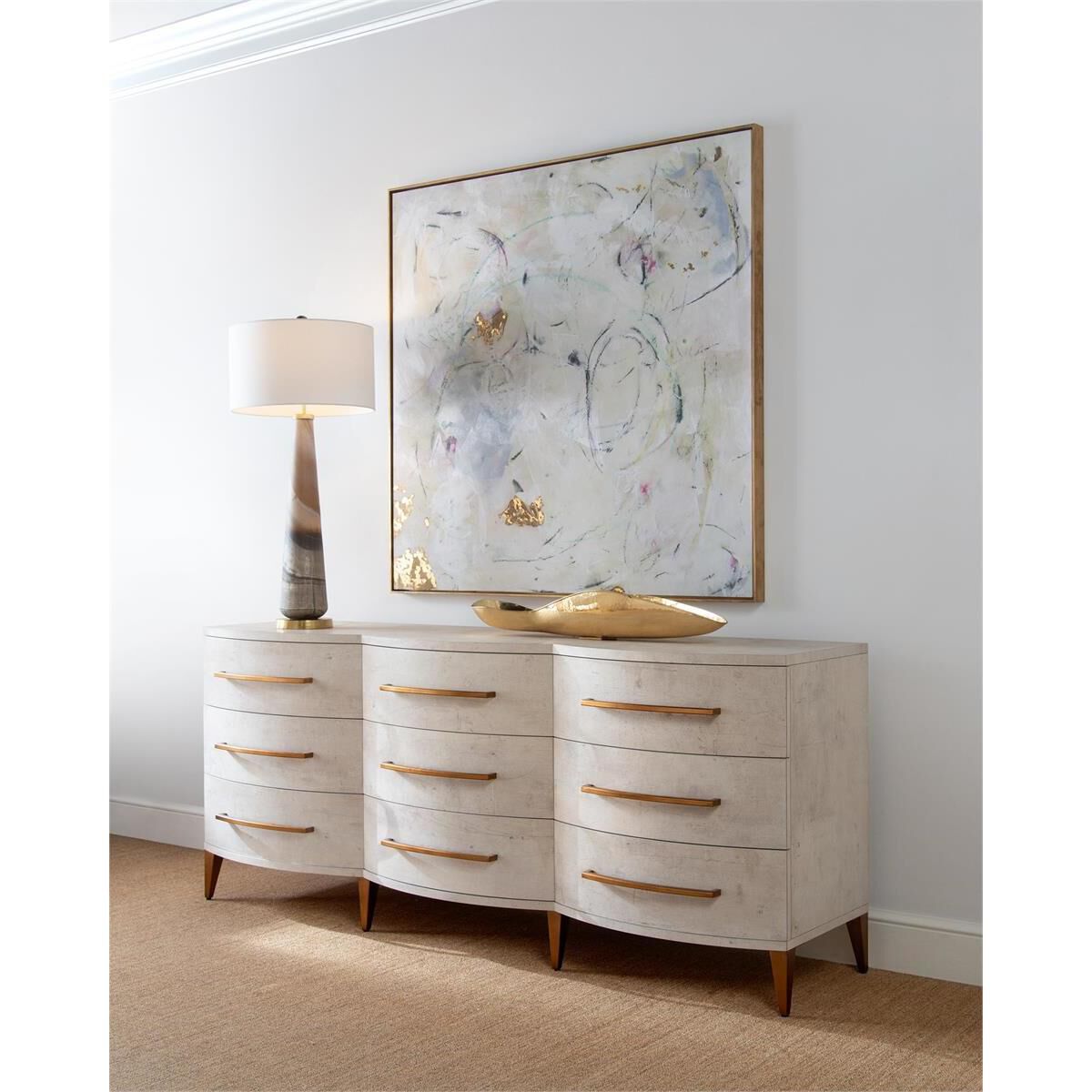 Furling Buffet Lamp Portable Light