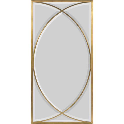 Euclid's 68 X 34 inch Gold Wall Mirror