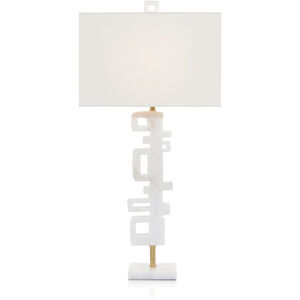 Abstract Gold Table Lamp Portable Light