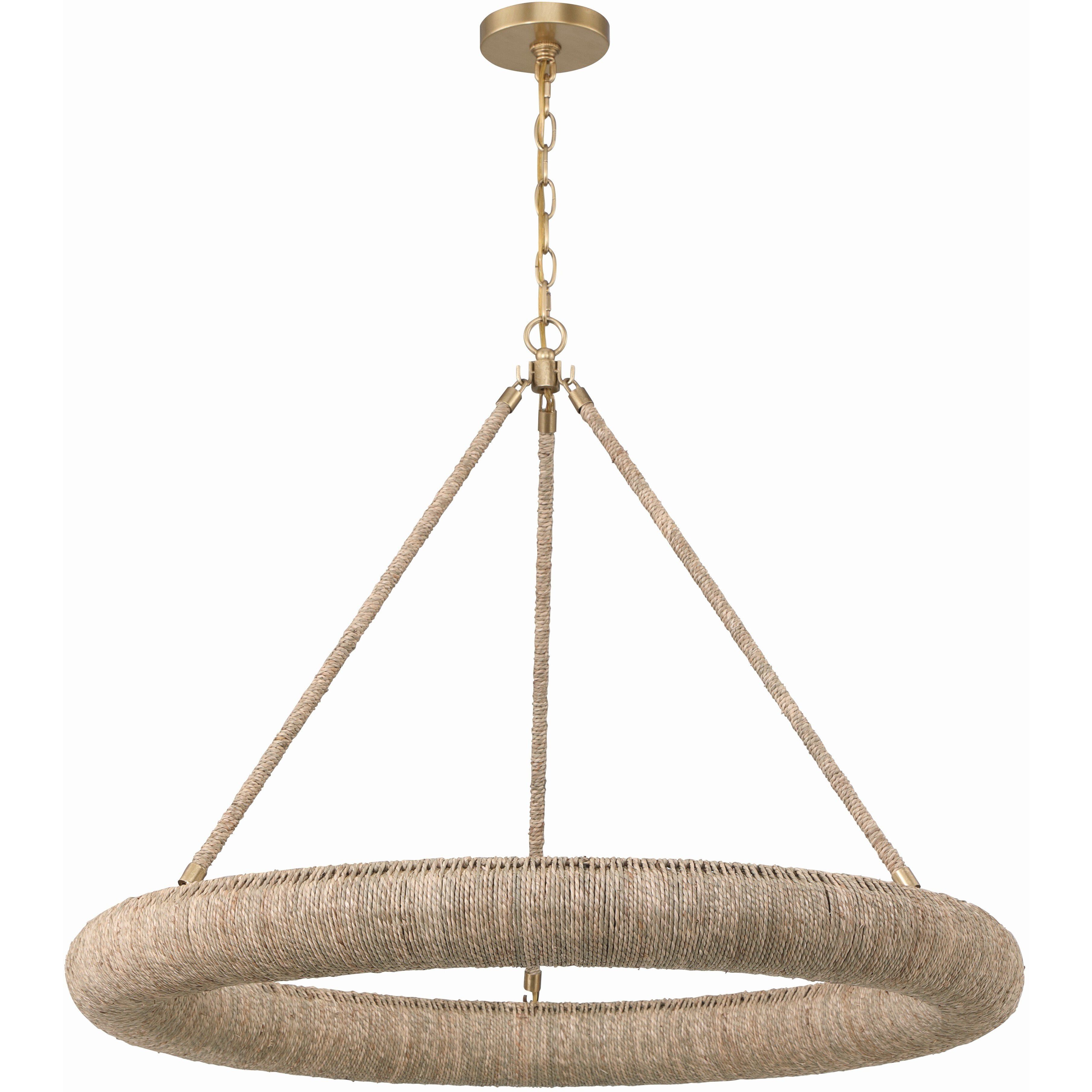 Oakley 1 Light 32 inch Soft Gold Chandelier Ceiling Light