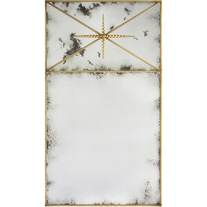 Janeiro 68 X 38 inch Gilded Gold Wall Mirror