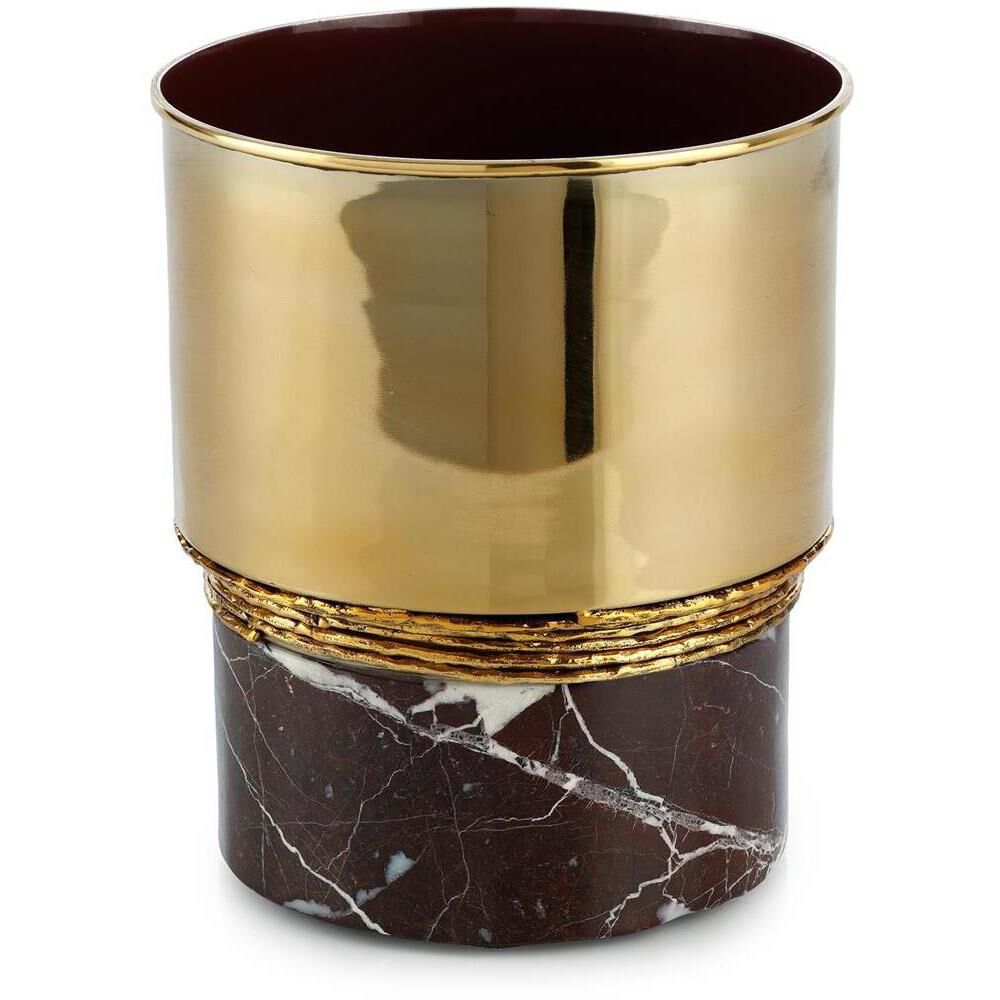 Medea 10 X 8.5 inch Bowl in Gold, Small