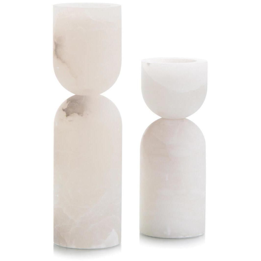Leah 11.75 X 4.5 inch Candleholders, Set of 2