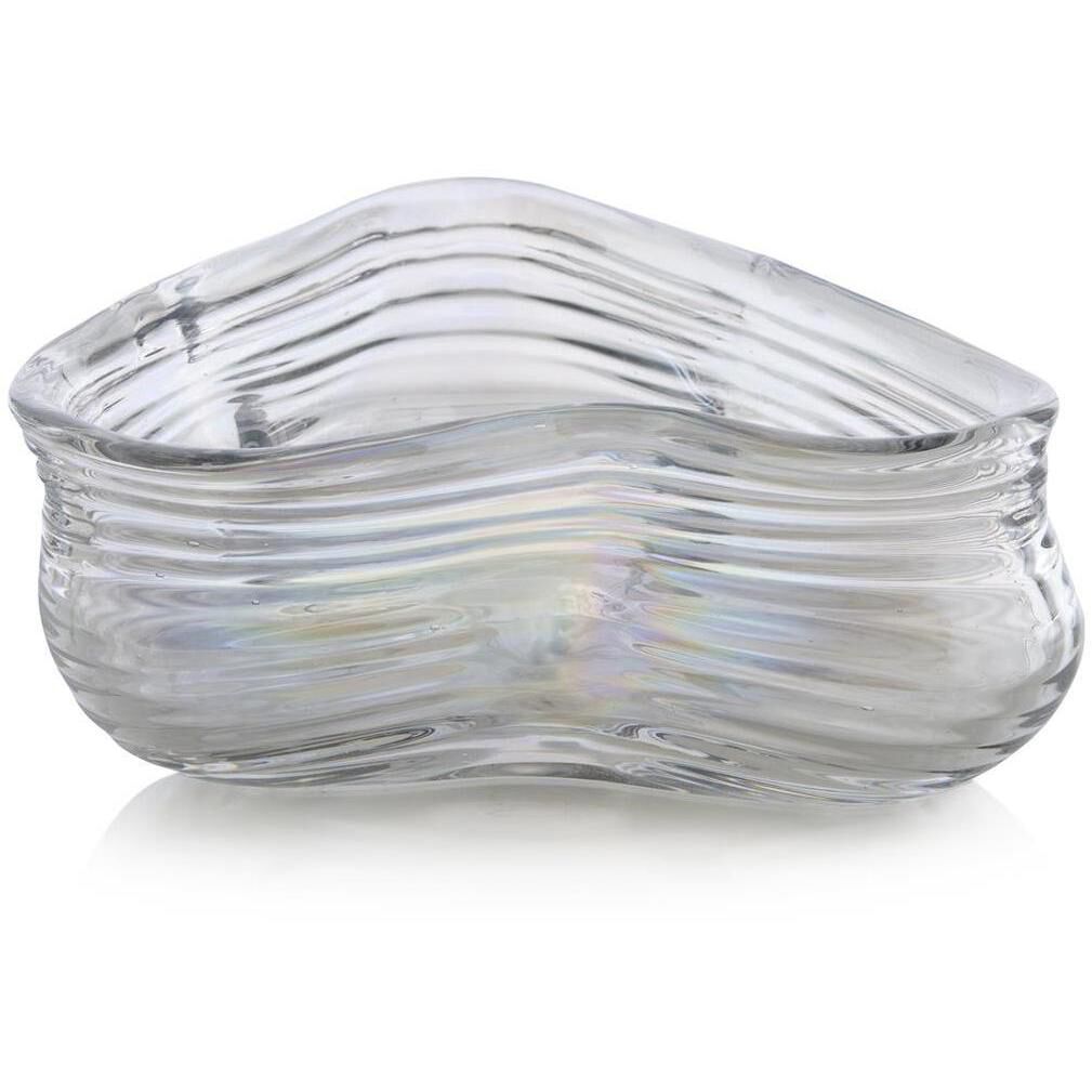 Glass Trefoil 12 X 12 inch Bowl