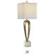 Stiletto 34 inch Brass Table Lamp Portable Light